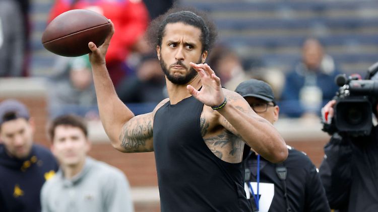 Colin Kaepernick darf schon seit 2017 nicht mehr für ein NFL-Team auflaufen.