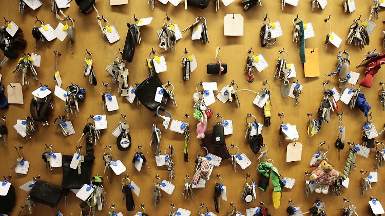 Nicht immer taucht ein verlorener Schlüssel im Fundbüro wieder auf. 