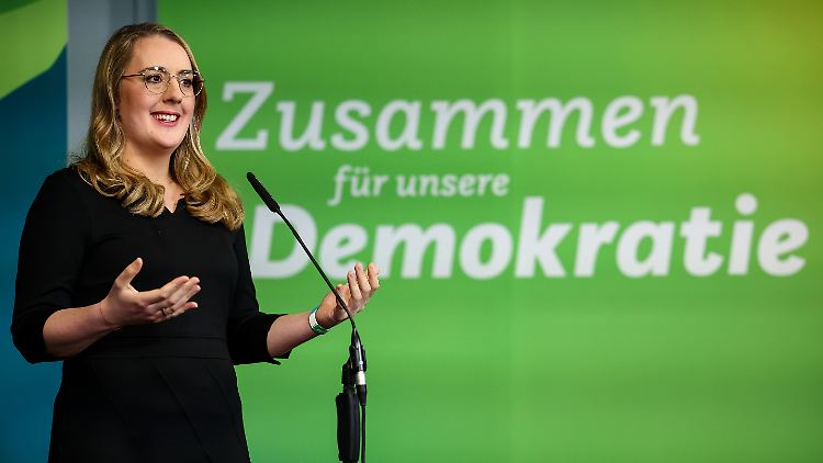 Grünen-Fraktionschefin Katharina Dröge wirbt für ein Land, das funktioniert. Das ist nach ihrer Ansicht ohne neue Schulden nicht zu haben.   