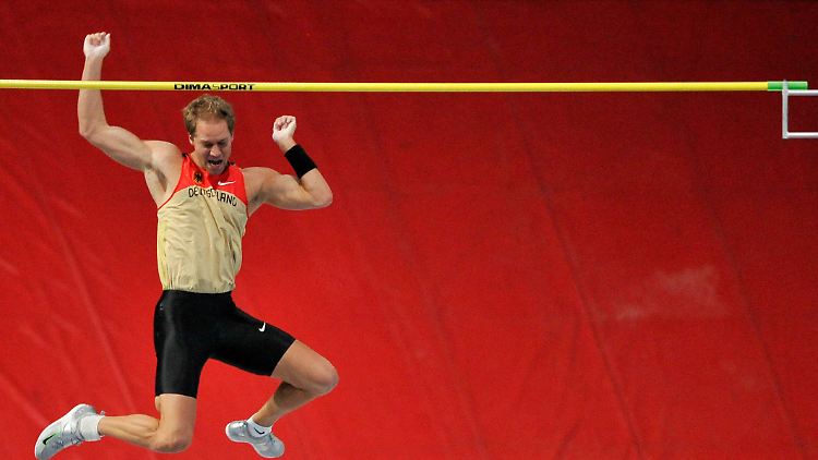 Fabian Schulze bei der Hallen-EM 2011 in Paris.