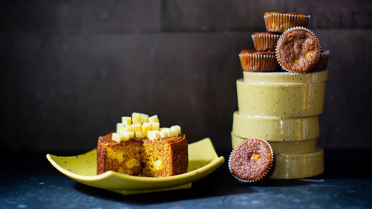 Der Gelbe-Trikot-Kuchen kann als großer Kuchen oder als mehrere Cupcakes gebacken werden.