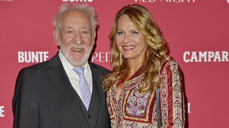 Seit 2015 liiert, seit 2022 verheiratet: Dieter Hallervorden und seine dritte Ehefrau Christiane.