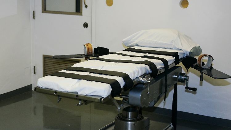 Ein Todestrakt in Oklahoma im Jahr 2008.
