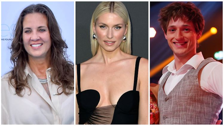 Dana Schweiger, Lena Gercke und Moritz Hans (v.l.) haben am 29. Februar Geburtstag.