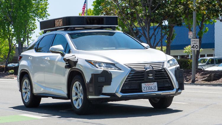 Im Silicon Valley waren die selbstfahrenden Autos testweise unterwegs.