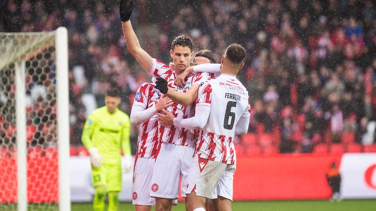 Aalborg BK jubelt.