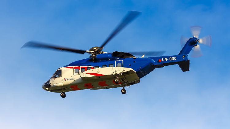 Warum der Helikopter vom Typ Sikorsky S-92 verunglückte, ist bislang unklar.