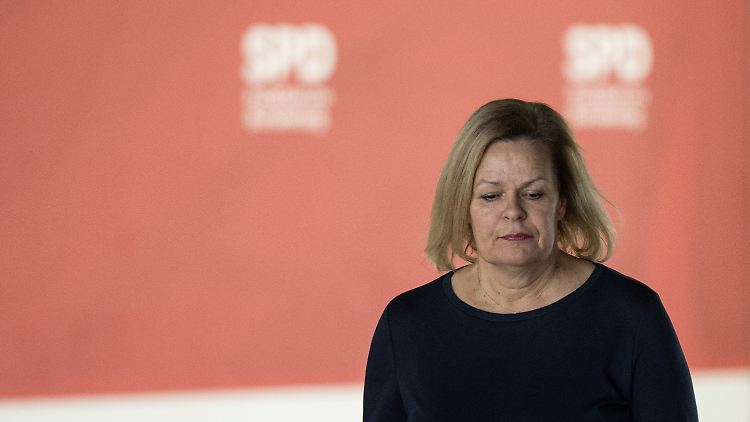 Fuhr bei der Landtagswahl das schlechteste Ergebnis für die SPD in Hessen jemals ein: Nancy Faeser. 