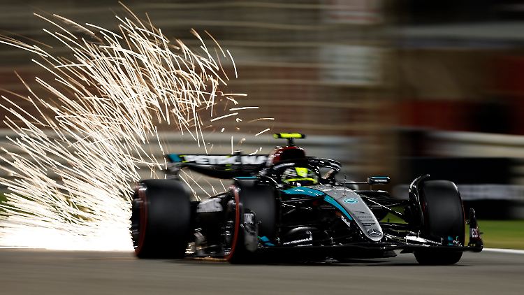 Lewis Hamilton und Mercedes hinterließen einen starken Eindruck.