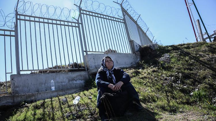 Der bulgarisch-türkische Grenzübergang Kapitan Andreewo.