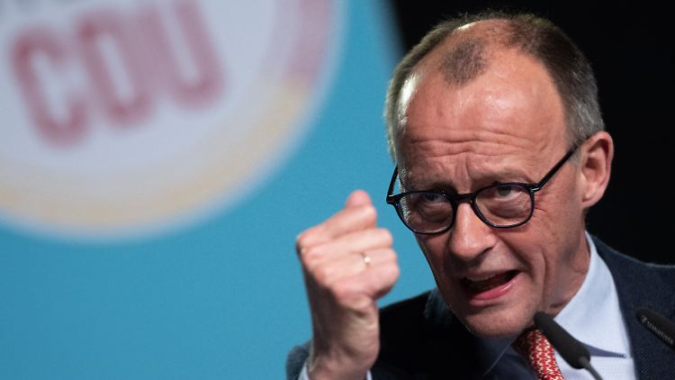 Für den Bundesvorsitzenden der CDU, Friedrich Merz, ist der Aufschwung der AfD in Umfragen eine Warnung für seine Partei.
