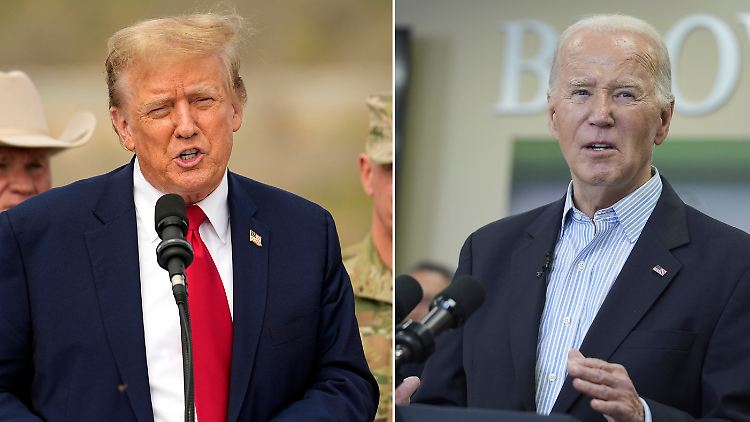 Zehn Prozent der Wähler, die 2020 Joe Biden ihre Stimme gaben, setzen diesmal auf Donald Trump.
