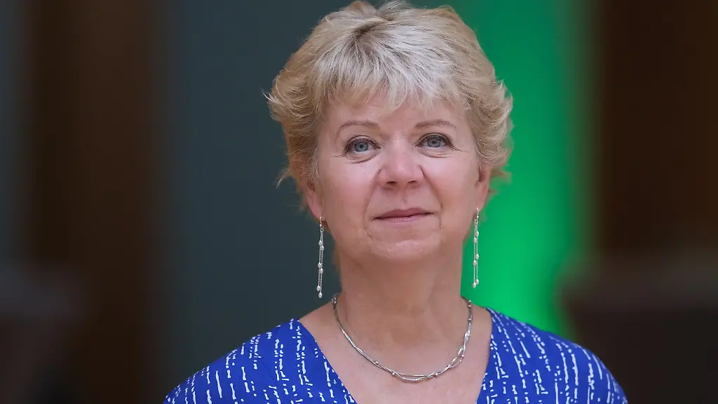 Cornelia-Lueddemann-Landtags-Fraktionsvorsitzende-von-Buendnis-90-Die-Gruenen-bei-der-Delegiertenversammlung-ihrer-Partei