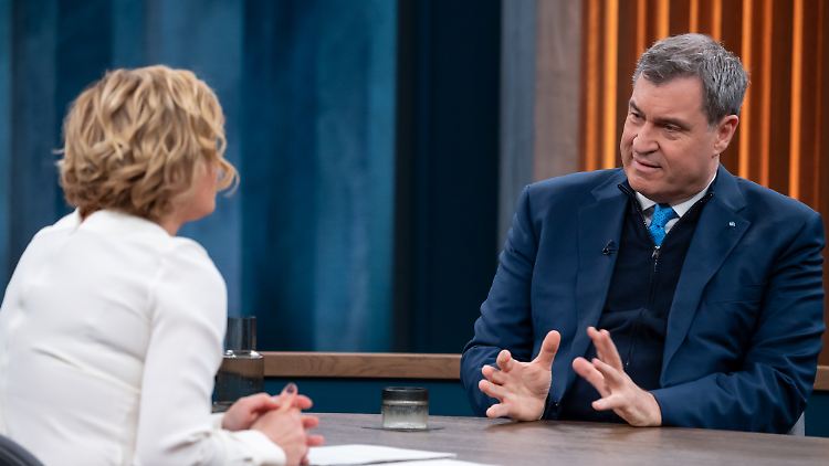Markus Söder machte in der Sendung von Caren Miosga deutlich: Von den Grünen hält er nicht besonders viel.