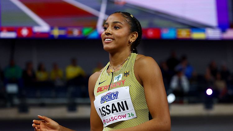 Knapper kann man Bronze nicht verpassen als Mikaelle Assani.