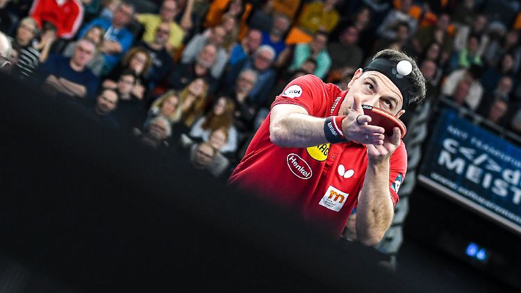 Auch Timo Boll selbst bekam nichts auf die Platte.