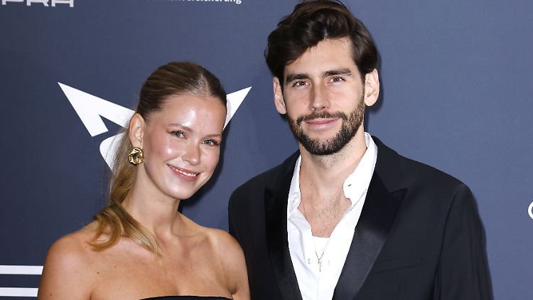 Freuen sich auf Nachwuchs: Alvaro Soler und Melanie Kroll.