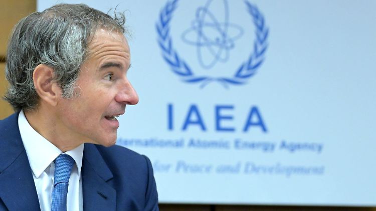 IAEA-Chef Grossi wird das iranische Atomprogramm neu bewerten. 