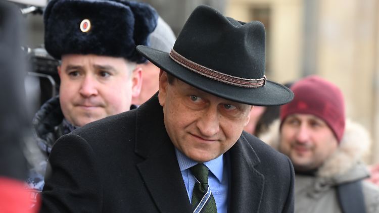 Alexander Graf Lambsdorff hat keinen leichten Stand in Moskau.