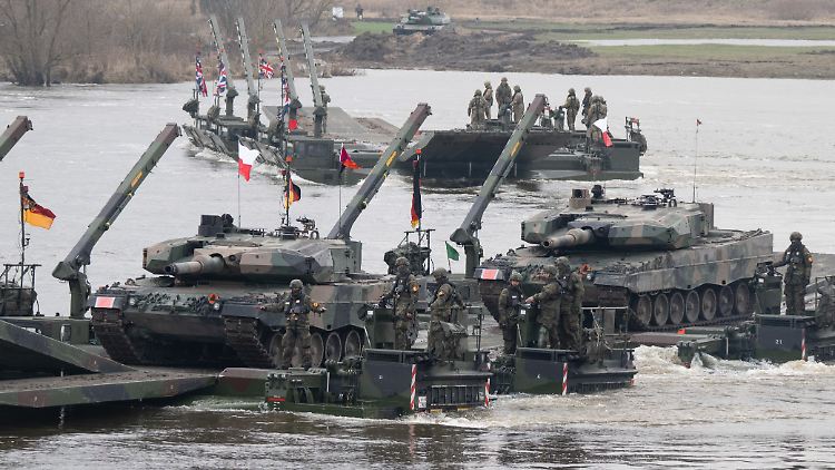 NATO-Übung auf der Weichsel: Für das Verteidigungsbündnis ein strategisch wichtiger Ort.