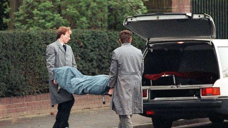 Die Leiche von Detlev Rohwedder - der Treuhand-Chef wurde von der RAF erschossen, die Täter jedoch nicht gefasst.