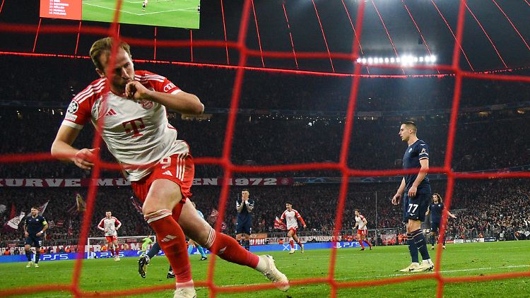 Harry Kane traf doppelt für den FC Bayern.