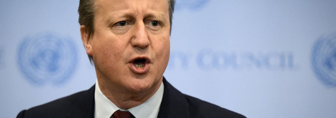 "Wir sind mit einer Situation furchtbaren Leidens in Gaza konfrontiert": David Cameron.
