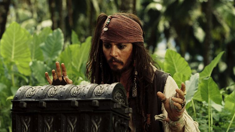 Johnny Depp als Kult-Pirat Jack Sparrow.