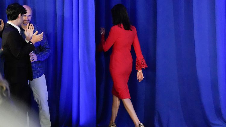 Haley überlässt die Bühne nun Trump.