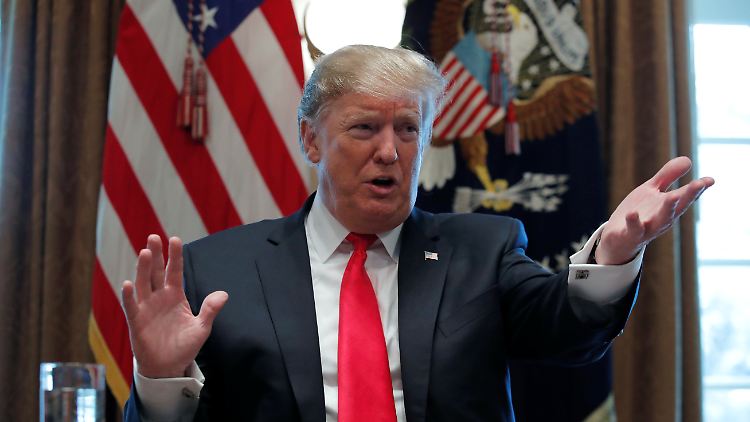 Donald Trump im Weißen Haus: Während seiner Präsidentschaft soll der Drogenkonsum in der Administration erschreckend hoch gewesen sein.