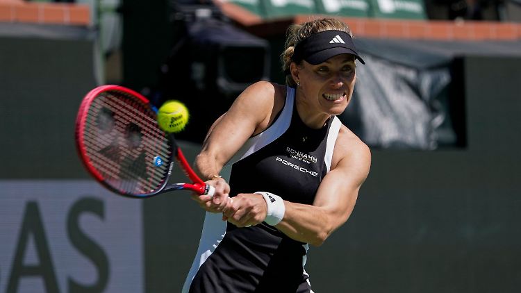 Gewann ihr Auftaktmatch in Indian Wells gegen Petra Martic: Angelique Kerber