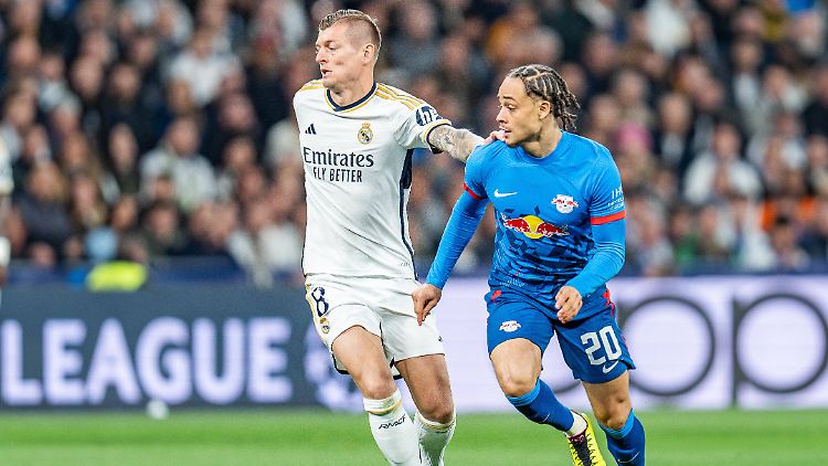 Toni Kroos zog mit Real Madrid gegen RB Leipzig glücklich ins Viertelfinale der Champions League ein.