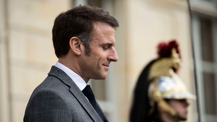 Heute das Ziel Moskaus: Frankreichs Präsident Macron schließt die Entsendung von NATO-Truppen in die Ukraine nicht aus.