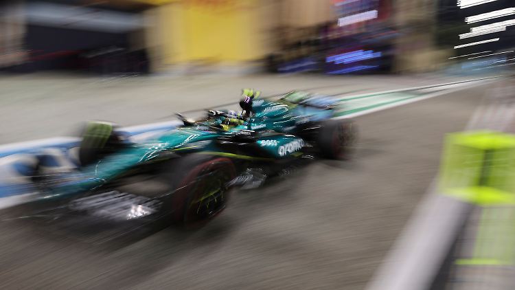 Fernando Alonso setzte ein Ausrufezeichen im zweiten Training.