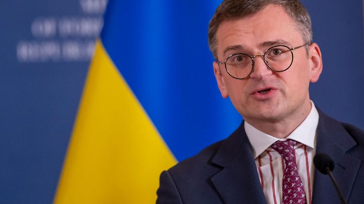 Der ukrainische Außenminister Dmytro Kuleba fordert nach Gesprächen in Vilnius weitere Waffen und Munition für den Krieg gegen Russland.