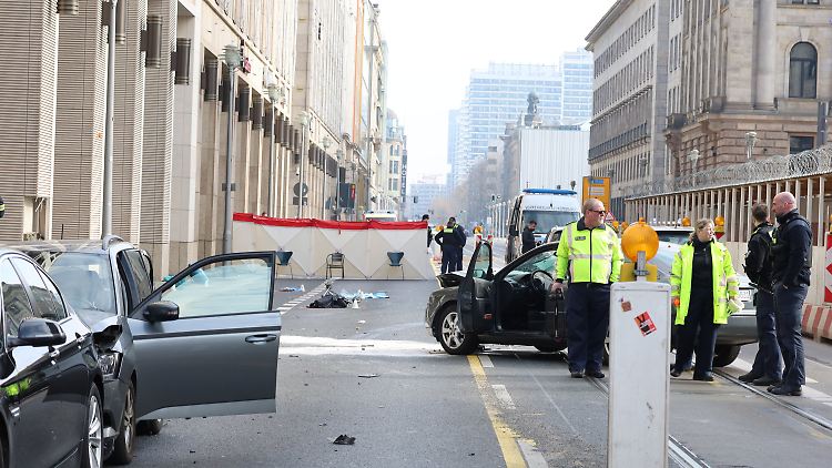 Der Unfall ereignete sich an einer Baustelle auf der Leipziger Straße.