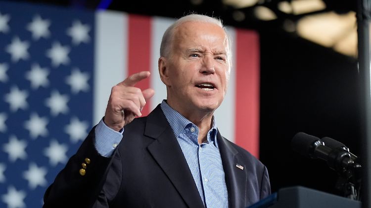 "Der Schutz und die Rettung unschuldiger Leben muss Priorität haben", sagt US-Präsident Biden.
