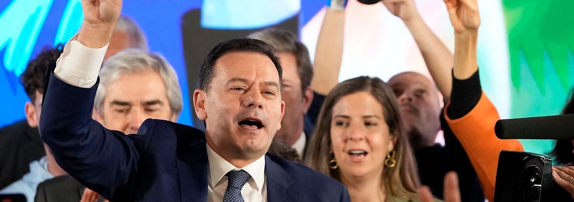 Luis Montenegro ist Vorsitzender der Mitte-Rechts-Partei Demokratische Allianz.