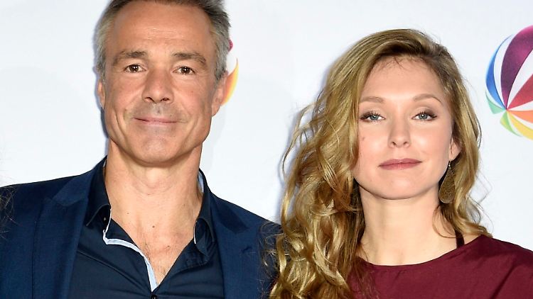 Jaenicke und Krogmann posierten schon 2017 zusammen auf einer Filmpremiere.