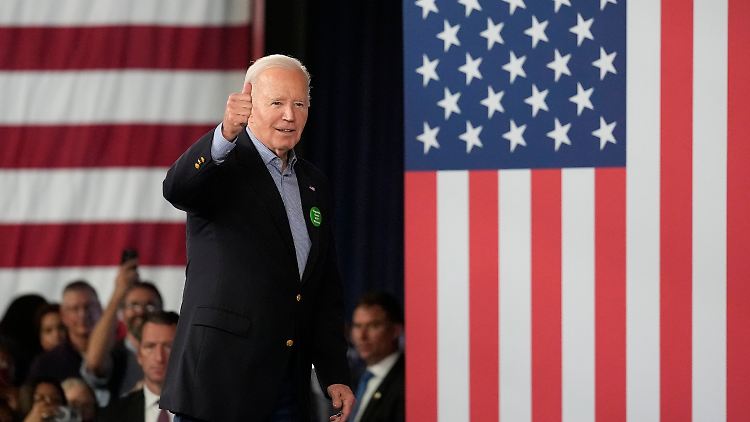 Biden macht's noch einmal: Der amtierende Präsident wird aller Voraussicht nach auch bei den nächsten Wahlen antreten.