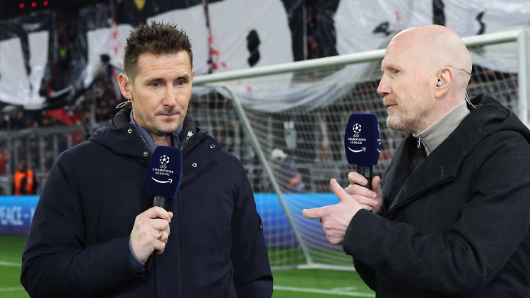 Miroslav Klose (l.) wäre gerne Trainer von Lazio Rom geworden.