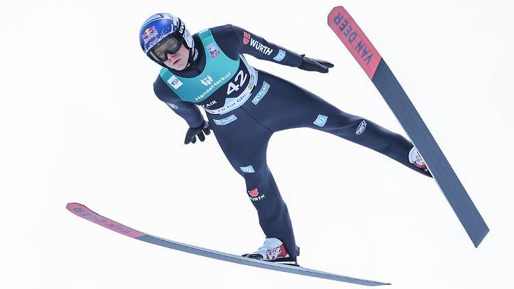 Hat sich falsch eingestellt: Andreas Wellinger.