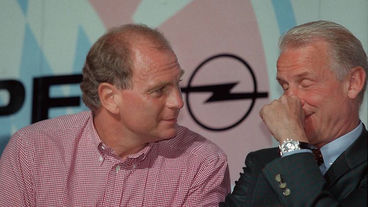 Ein dynamisches Duo beim FC Bayern: Uli Hoeneß und Giovanni Trapattoni.