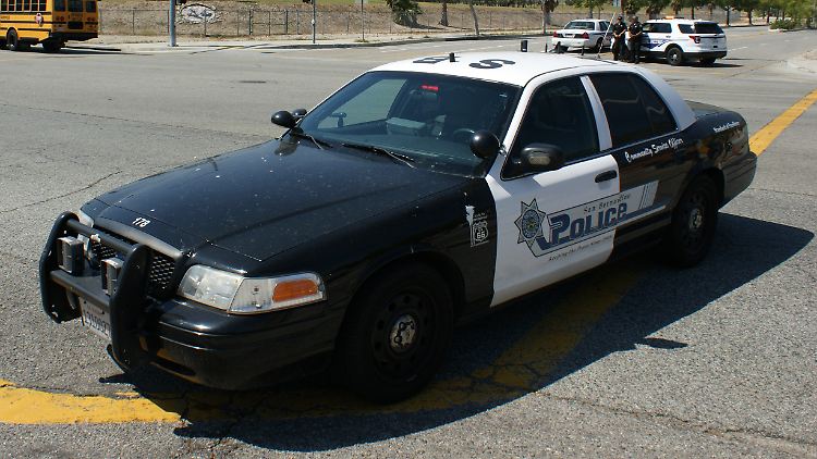 Die Polizei von San Bernardino übernahm die Ermittlungen.