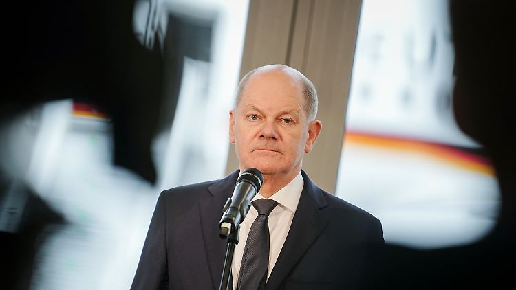 Will eine dauerhafte Feuerpause in Gaza: Olaf Scholz.