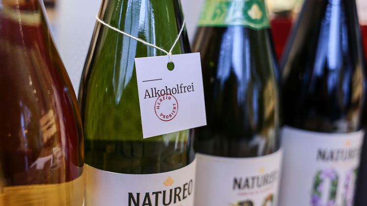 Der Marktanteil nicht-alkoholischer Weine liegt Verbandsangaben zufolge bei 0,5 Prozent.
