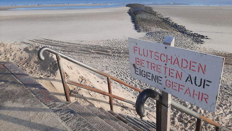 Früher war hier mehr Sand. 
