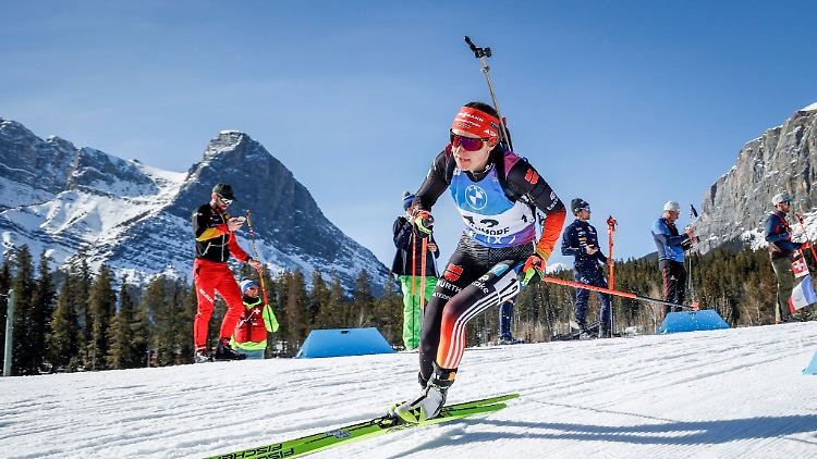 Janina Hettich-Walz ist im letzten Rennen der Saison in Canmore Zweite geworden.