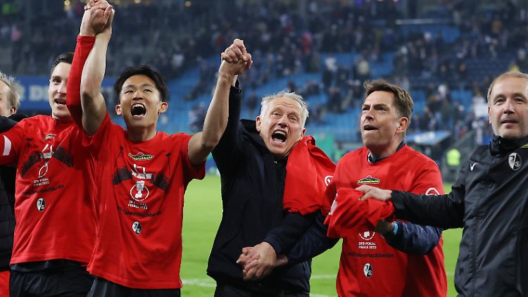 Freiburg-Trainer Christian Streich weiß noch nicht, wie es nach dem Abgang vom SC Freiburg weitergeht.
