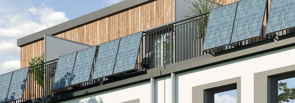 Solartische sollen eine gute Alternative zu offen sichtbaren Balkonkraftwerken sein. Was ist dran?